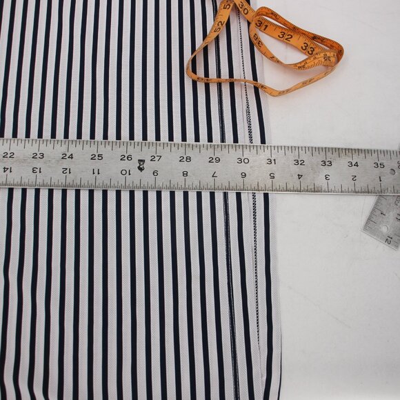 G/FORE Polo Shirt Men’s XL Short Sleeve Striped Golf Performance lightweight - Picture 9 of 12